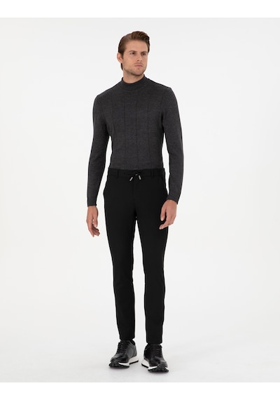 Pierre Cardin Erkek Siyah Pantolon Kanvas-chino 50295934-vr046 Siyah