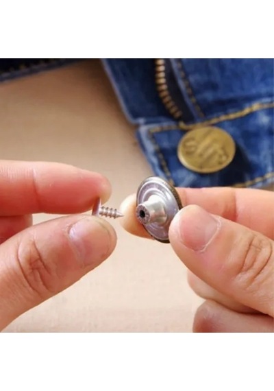 5 Adet Kot Düğmesi Bay-Bayan Kot Düğme-Desen Stokla Gönderilir
