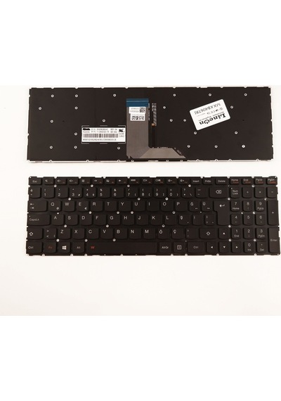 Laptopshop Lenovo Uyumlu Flex 3 15 Notebook Klavye Işıklı 484931205