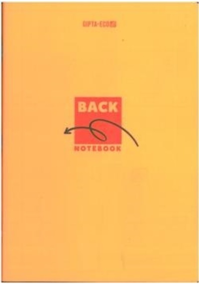 Gıpta Back Tel Dikiş Plastik Kap.defter A4 40 Yp Çizgili Turuncu