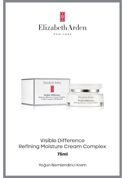Elizabeth Arden Visible Difference Refining Moisture Cream Complex Cilt Bariyeri Güçlendirici Bakım Yoğun Nemlendirici Krem 75 ML