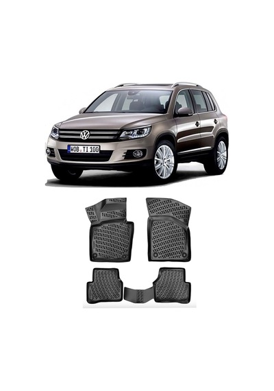 Vw Tiguan 2007-2015 Btm 3d Havuzlu Paspas