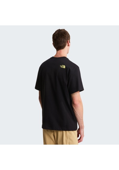 The North Face M Logo Twist Relaxed Short Sleeve Tee-gr Erkek T-shirt-33073 Siyah