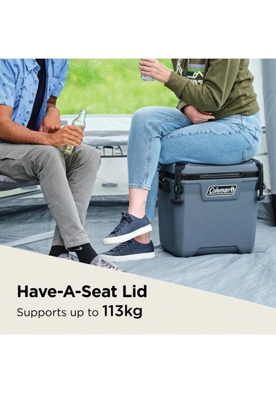 Coleman Convoy 28 Qt Taşınabilir Soğutucu Buzluk gri