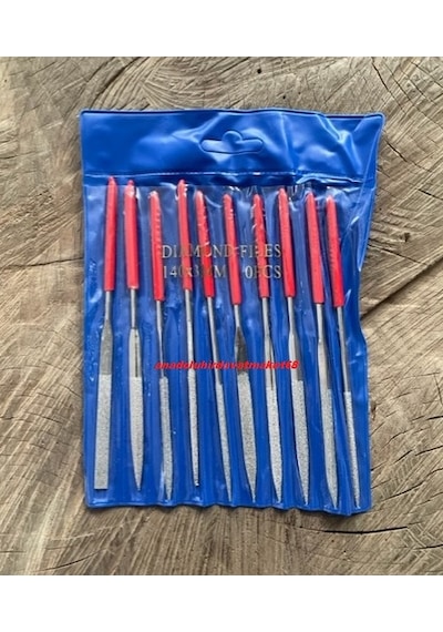 Dmr Çelik Elmas Eğe Seti Metal Çelik Eğe Ve Törpüleme Set Çelik Eye Seti 10pcs