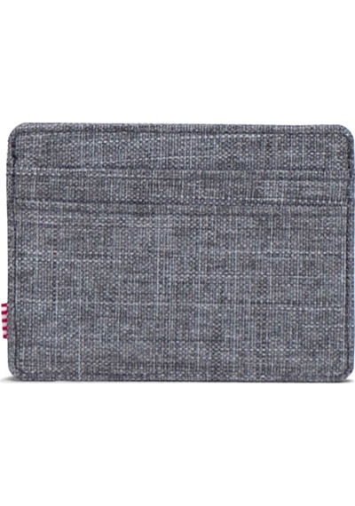 Herschel Charlie Cardholder Raven Crosshatch Uniseks Gri Kartlık - 30065-00919