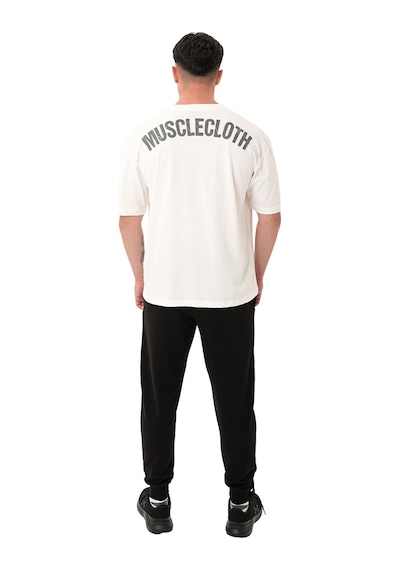 Musclecloth Washed Oversize T-shirt Kırık Beyaz Kırık Beyaz