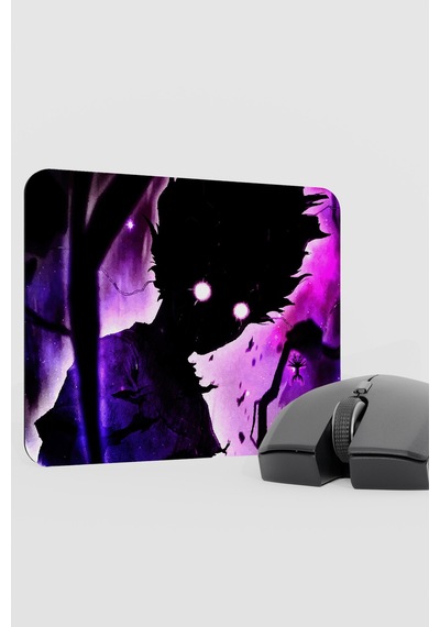 Mob Psycho 100 Anime V3 - 22x18 Gaming Kauçuk Kaymaz Taban Mouse Pad Fare Altlığı