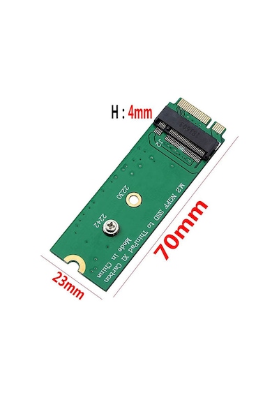 M.2 Ngff Sata Ssd'den Thinkpad X1 Carbon İçin 20 + 6 Pin 26 Pin Adaptör