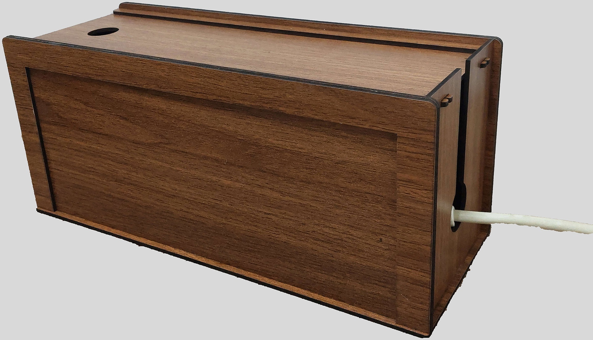 Aswood Ahşap Kablo Düzenleyici Organizer