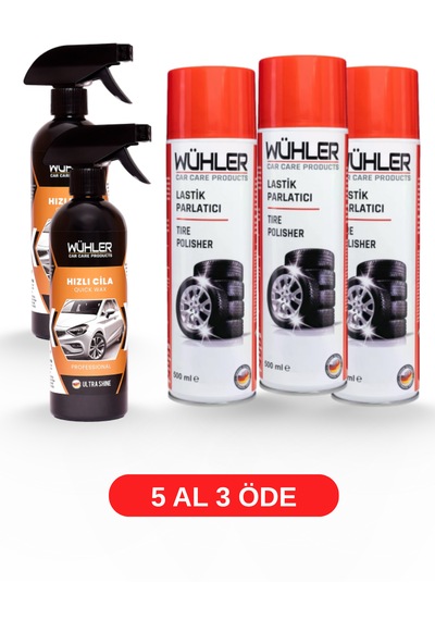 Wühler Hızlı Cila+lastik Parlatıcı 5 Al 3 Öde