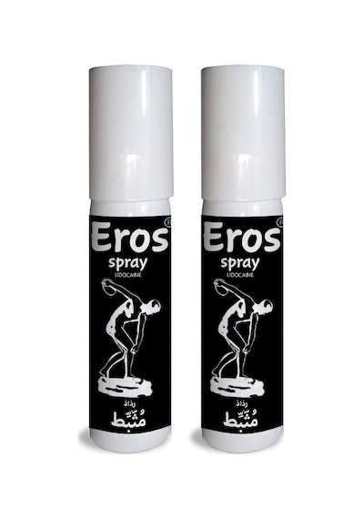Eros Black De.lay Spray 2 Adet Erkeklere Geci.ktirici Sprey 20 Ml