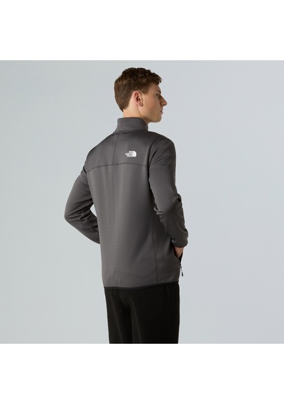 The North Face Crest Fz Erkek Gri Outdoor Polar Nf0a897cwuo1