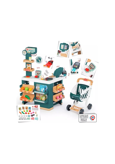 Smoby Alışveriş Arabalı Süpermarket