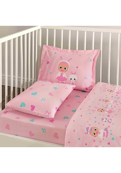 Taç Lisanslı Cry Babies Sweet Baby Pamuk Bebek Nevresim Takımı 000000001000051212 Çok Renkli