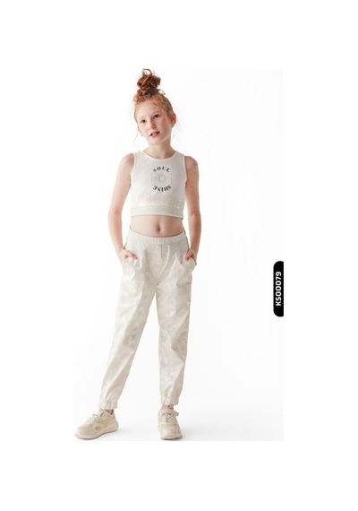 Xo Kids Kız Çocuk Atlet 8-14 Yaş 36333 Ekru
