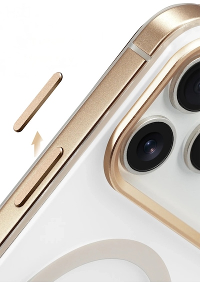 Apple Uyumlu iPhone 17 Pro Hbc-394 Himalayas Magsafe Kapak - Siyah