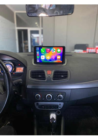 Renault Megane 3 2010-15 9" Uyumlu Androıd Multimedya Gerçek 2/32 Kablosuz Carplay Geri Görüş Kameralı 9"