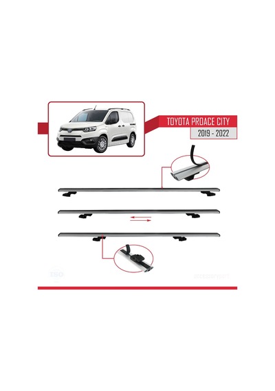 Toyota Proace City 2019-2022 Arası İle Uyumlu Basıc Model Ara Atk