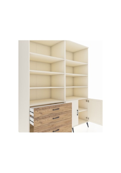 Kronos Gardrop 9 Raflı 3 Çekmeceli 2 Kapaklı 176x59x221 Aytaşı-aytaşı/çam Aytaşı/çam Kronos Gardrop 9 Raflı 3 Çekmeceli 2 Kapaklı 176x59x221 Aytaşı-aytaşı/çam Aytaşı/çam