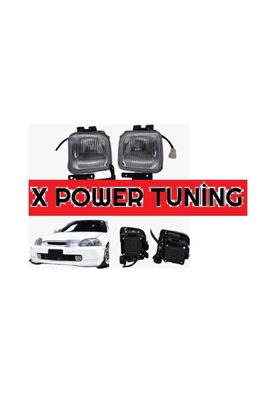 Honda Civic 1996.1998 E.k Kasa Beyaz Sis Farı Lambası