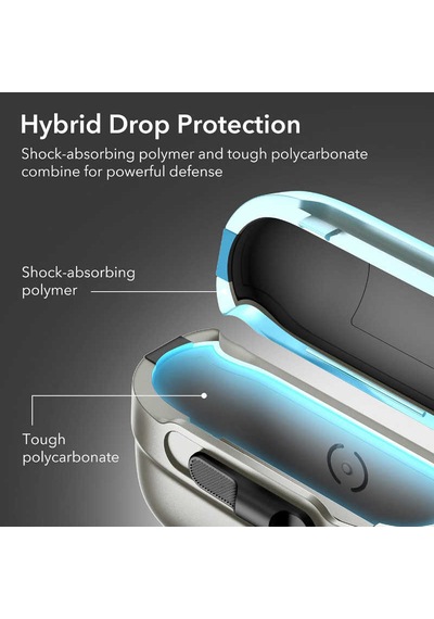 Esr Apple Uyumlu AirPods Pro / Pro 2 Kılıf - Halolock Pulse Flicklock Magsafe