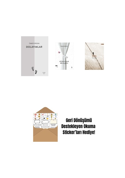 Dolayımlar + Güneş Kalır Bir Başına + Evvel + Okuma Sticker'ları
