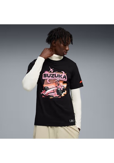 Puma F1 Japan Tee Erkek Siyah Tişört 63450901