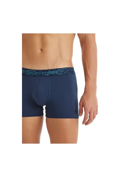 Blackspade Erkek Pamuk Elastan Boxer 9556 - Lacivert