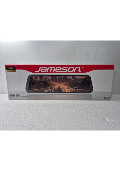 Jameson Dikiz Aynası Monitör - Jameson Jsd-96 - Araç Ön Arka Kamera Kayıt , Park Kameralı Full Hd Ka