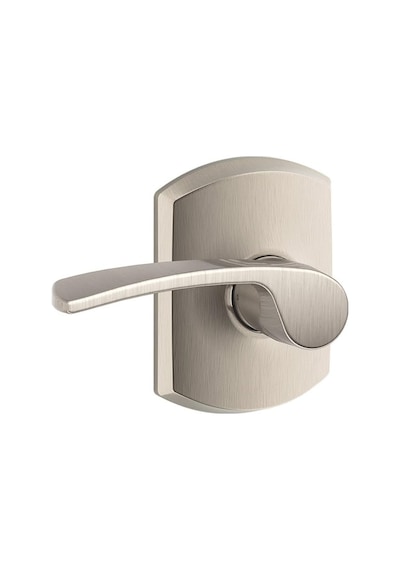 Lock Company F10mer619grw F10 Serisi Merano W Greenwich Rose Passage Kapı Lock Saten Nikel