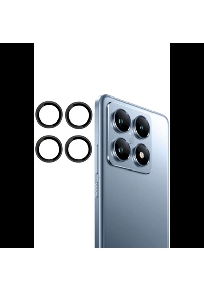 Mi 14t Pro Pvd Metal Kamera Lens - Siyah Diğer