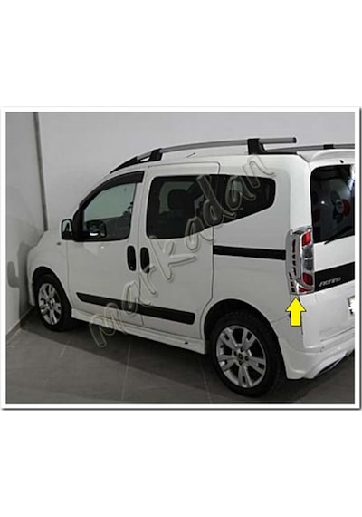 Markadan Peugeot Bipper Krom Stop Çerçevesi 2008 Sonrası 2 Parça