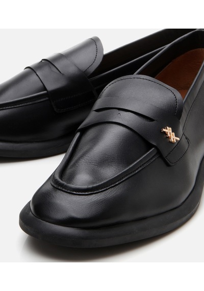 Hotiç Kadın Deri Siyah Esnek Tabanlı Klasik Loafer 01ayh306190a100 Siyah