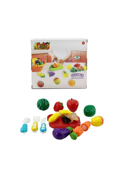 Birlik Oyuncak 33 Pcs Kesilebilen Sebze ve Meyve Dünyası