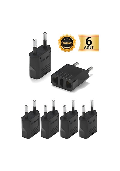 Mn6 M22 Priz Dönüştürücü/6 Adet/a-kalite Fiş Çevirici Adaptör-şarj Aleti Fiş Dönüştürücü