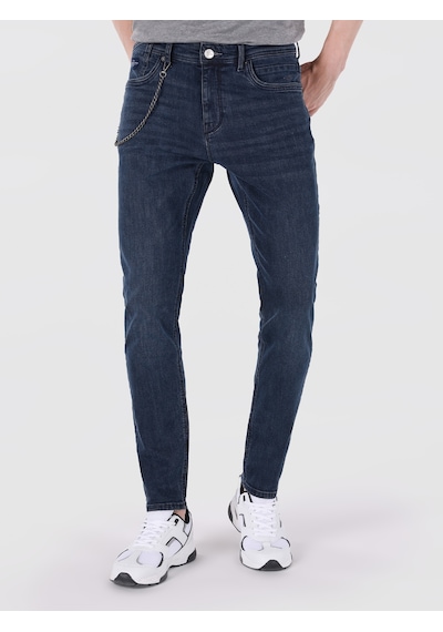 Colin's Colins 041 Danny Slim Fit Düşük Bel Düz Paça Koyu Mavi Erkek Jean Pantolon Cl1064342 001
