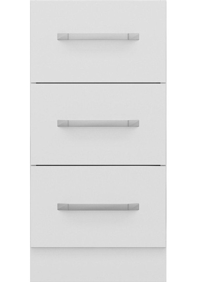 Minar Mutfak Alt Modül 3ç Nray 40cm Dolap Beyaz - B1