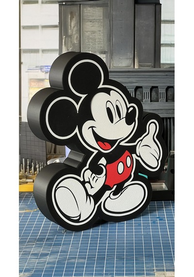 Micky Fare Dekoratif Aydınlatma Led Gece Lambası Çok Renkli