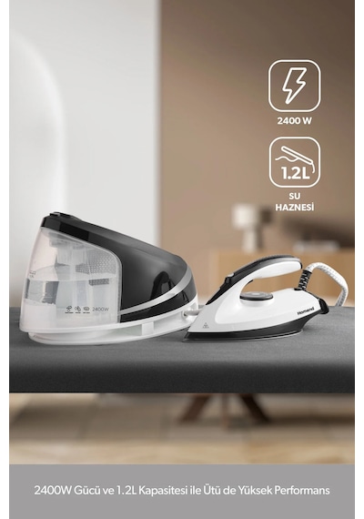 Homend Steamwork 1167H 2400 W Buhar Kazanlı Ütü
