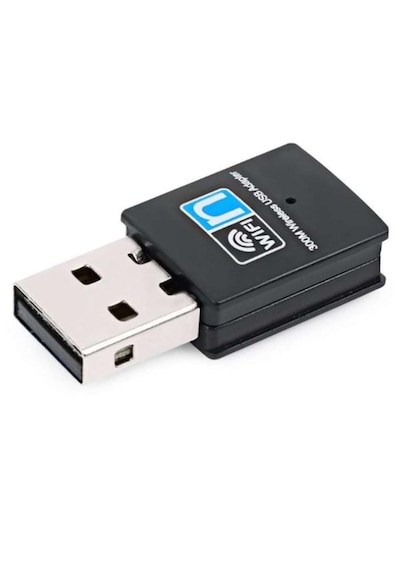 Usb Adaptör Alıcı Kablosuz Wifi Adaptör Mini 300 Mbps Realtek Rtl8192eu Chipset