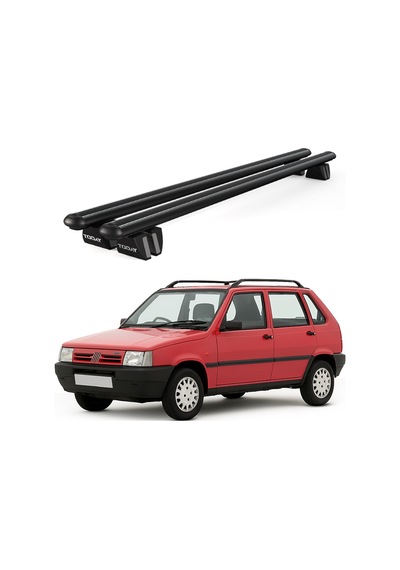 Pençe Fiat Uno Sw 1990-2000 Uyumlu Siyah Ara Atkı 109cm Port Bagaj Tavan Barı