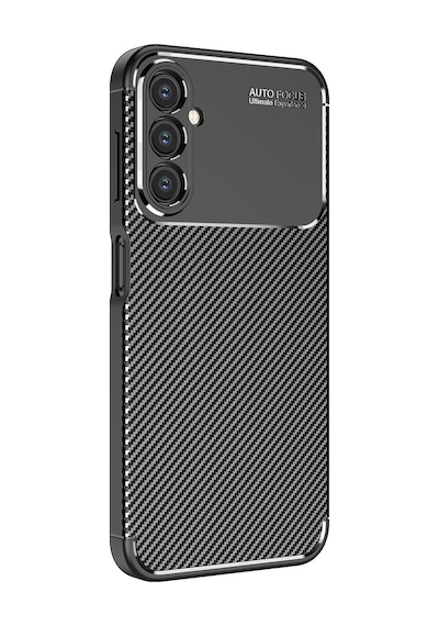 Samsung Galaxy Uyumlu M34 5g Kılıf Zore Karbon Görünümlü Negro Silikon Kapak