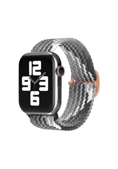 Zenviaat Newface Watch 22mm Star Kordon - Gri-siyah Znv2027