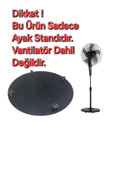 Beko Uyumlu Efs 5100 Vantilatör Ayak Standı Beyaz