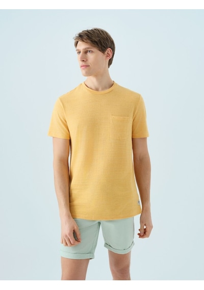 LOFT Regular Fit Erkek Tshirt K.kol Lf2035142 Q1.v1 Safran
