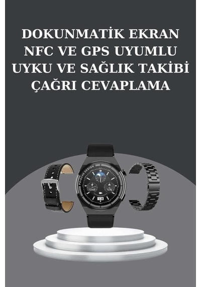 Yeni Nesil Akıllı Saat Ve Bluetooth Kulaklık Titreşim Bildirimleri Uyku Takibi