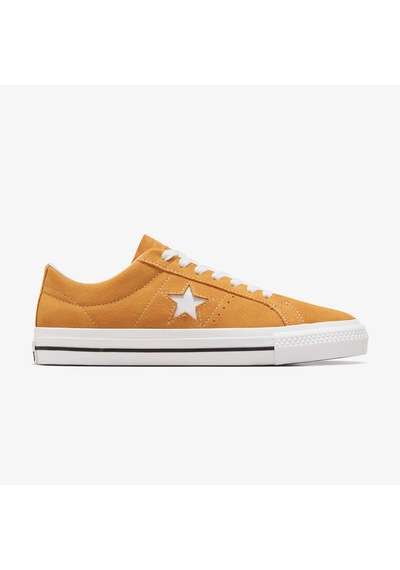 Converse One Star Pro Unisex Sarı Süet Deri Sneaker
