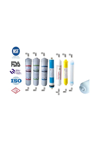 Aquafly 12" Inline 7 FİLTRE 10 AŞAMA ( MİNERAL ve ) Su