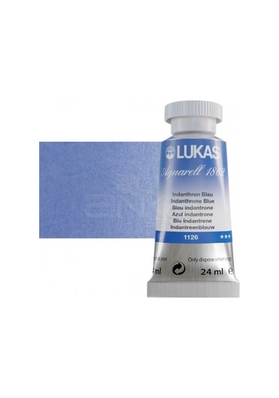 Lukas Aquarell 1862 Artist 24ml Sulu Boya 1126 İndanthrone Blue Seri 2 Diğer